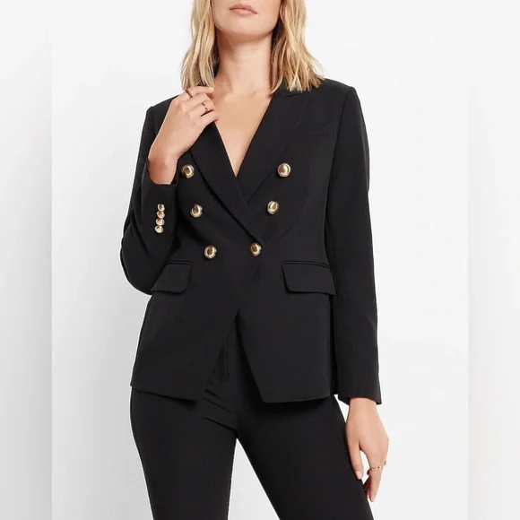 Express Jackets Coats Nwt Express Editor Double Breasted